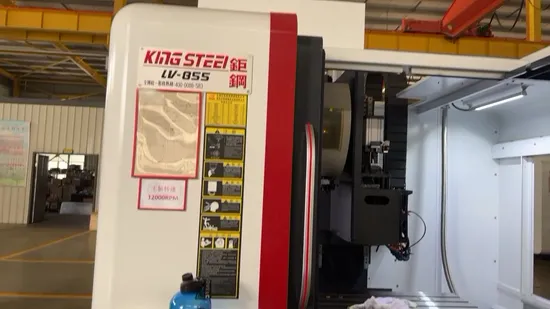 Centro de mecanizado vertical CNC de alta precisión de Taiwán Jugang Mitsubishi con certificación CE