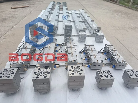 Molde de extrusión automatizado para ventanas de UPVC para una calidad constante